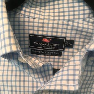 Vineyard Vines Ling Sleeve Button Up Shirt XS